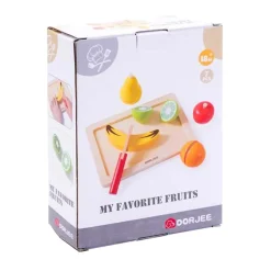 Houten Snijset Fruit
