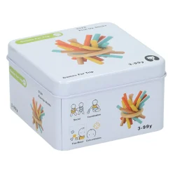 Houten Spelletje in Blikje - Ring Mikado