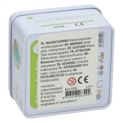 Houten Spelletje in Blikje - 3D Puzzel Kubus