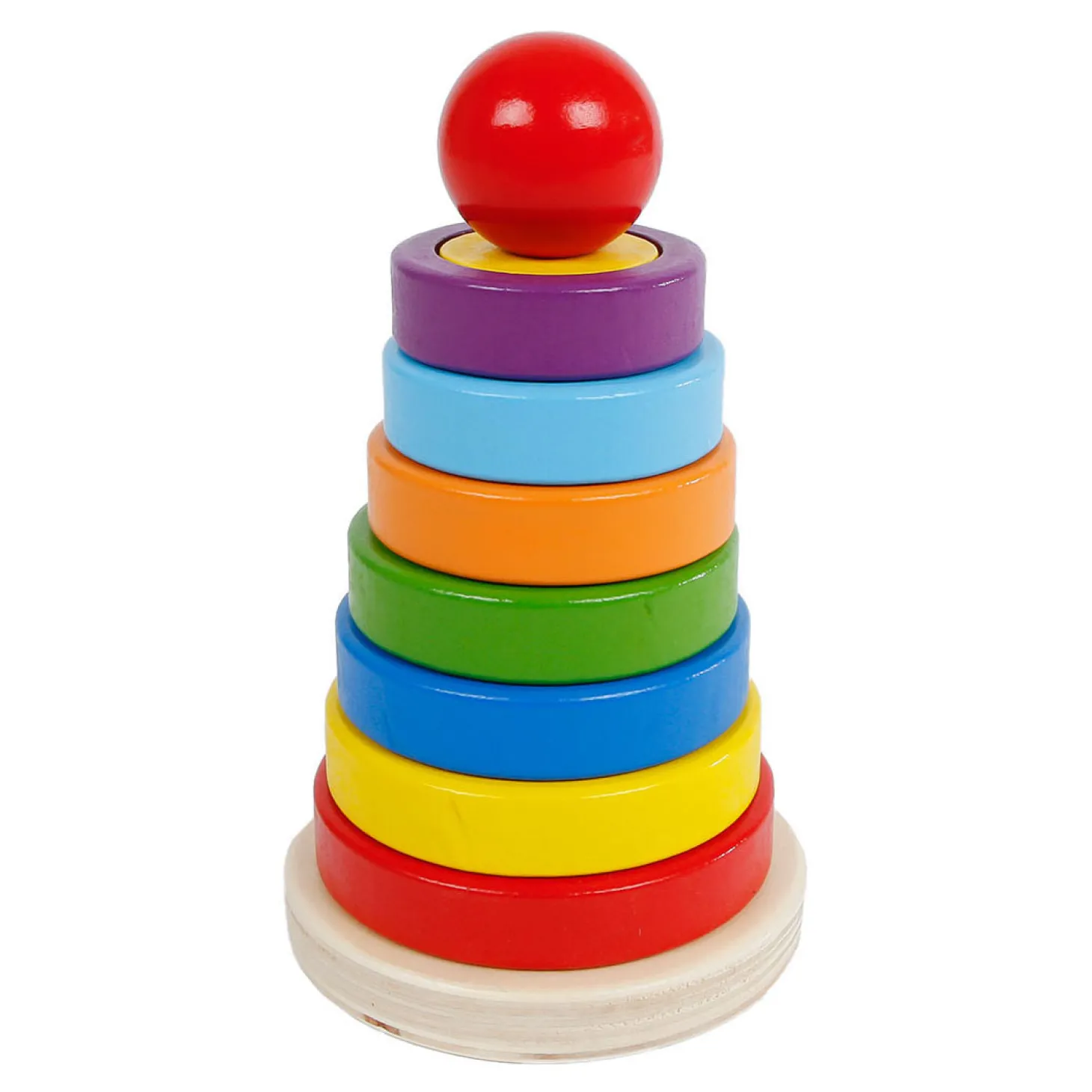 Houten Stapelpiramide FSC, 16dlg.