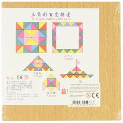 Houten Tangram Driehoeken