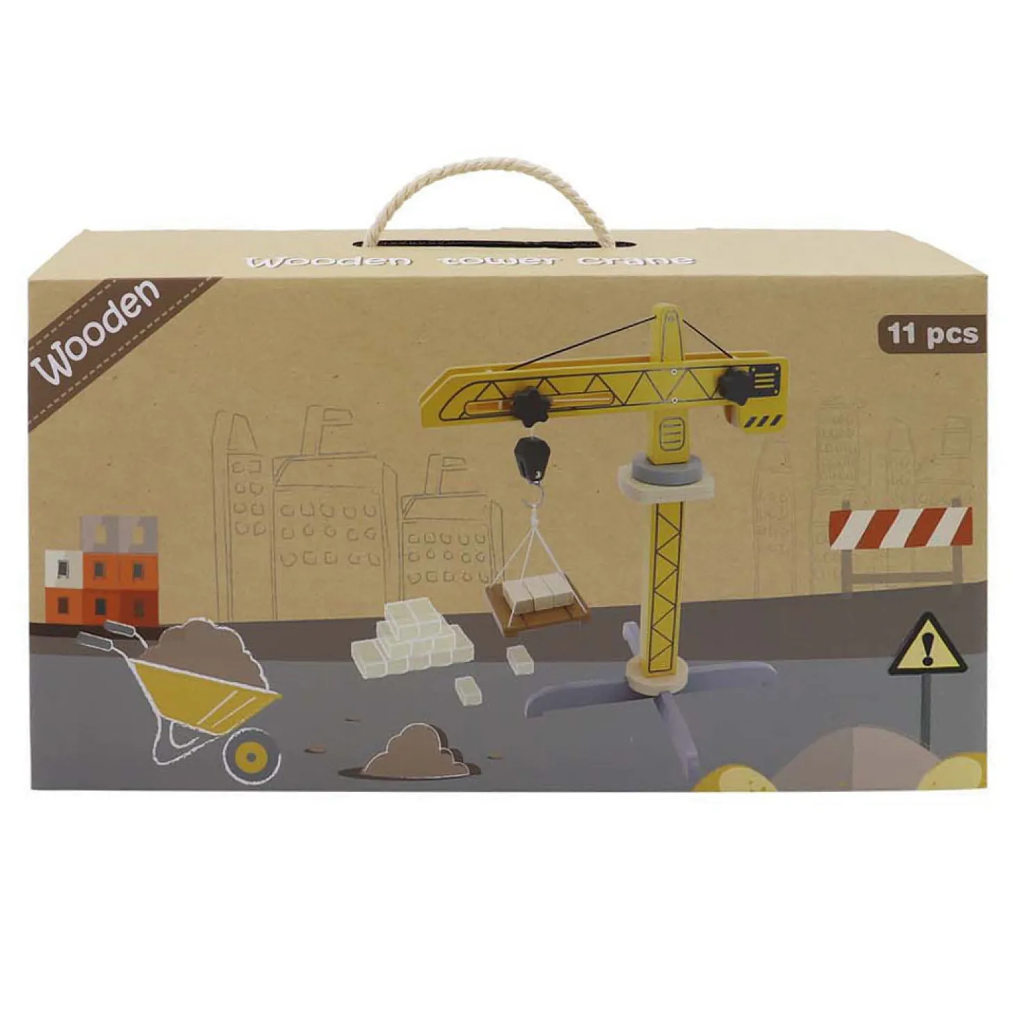 Houten Torenkraan, 11dlg.