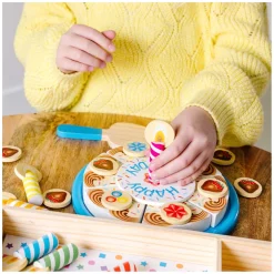 Houten Verjaardagstaart - 34dlg.