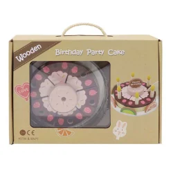 Houten Verjaardagstaart, 27dlg.