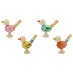 Houten Vogelfluitje Kleur