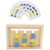 Houten Vormen en Kleuren Sorteer Spel