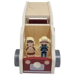 Houten Vormenauto Boerderijdieren