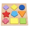 Houten Vormenpuzzel, 9st.