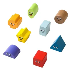 Houten Vormenstoof Eenhoorn, 12dlg