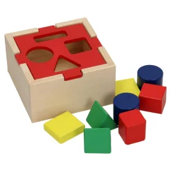 Houten Vormenstoof met Deksel