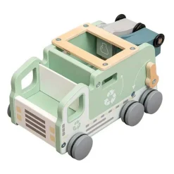 Houten Vuilniswagen Vormenauto