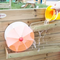 Houten Water Speelmuur 2-zijdig