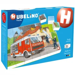 Hubelino Blokpuzzel Brandweer - 35st.