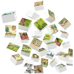 Hubelino Blokpuzzel Dinosaurus Wereld - 35st.
