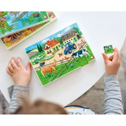 Hubelino Blokpuzzel Leven op de Boerderij - 35st.