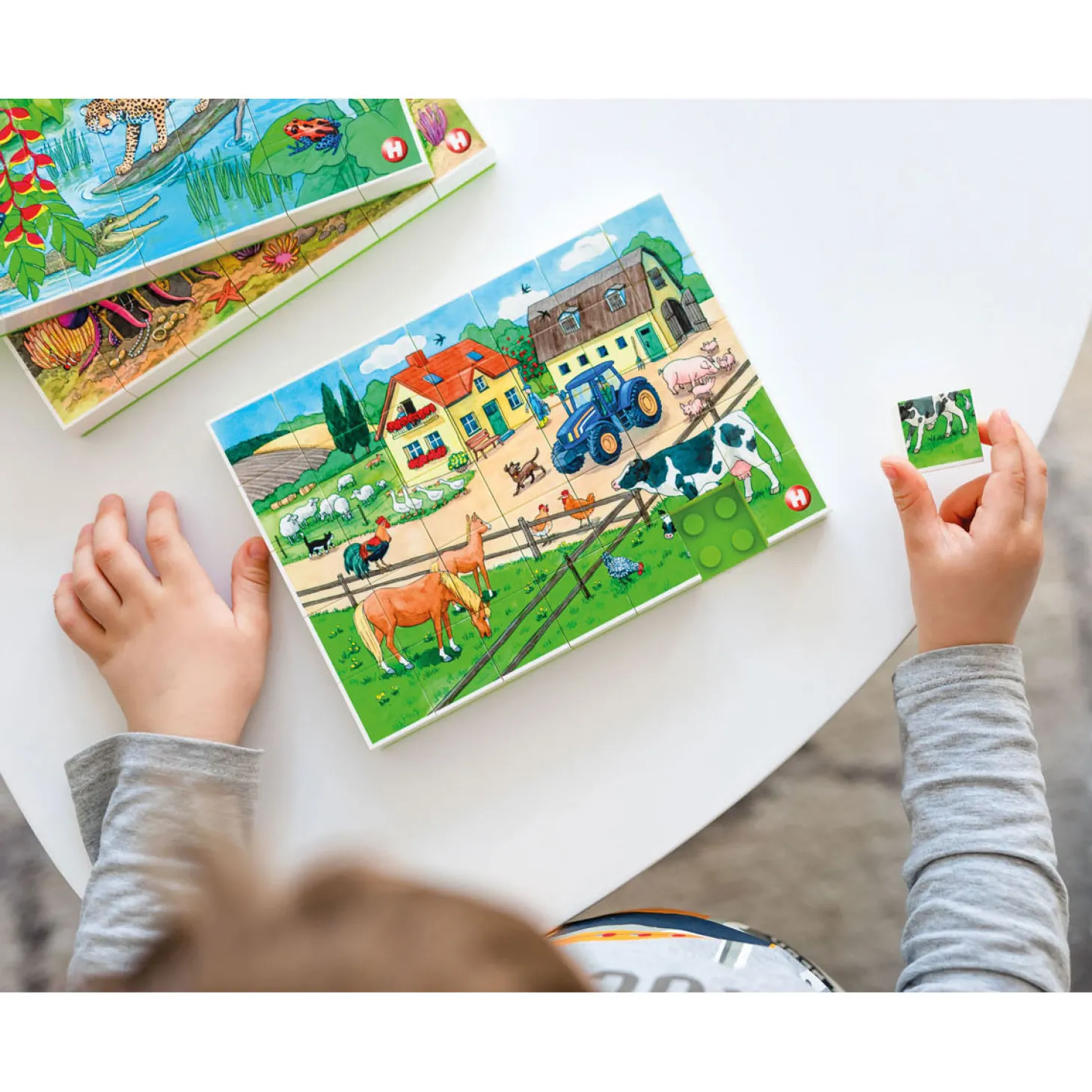 Hubelino Blokpuzzel Leven op de Boerderij - 35st.