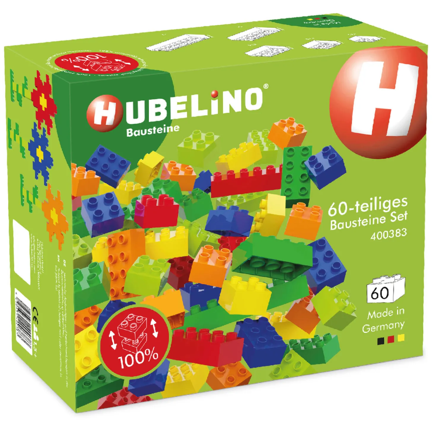 Hubelino Bouwstenenset - 60dlg.