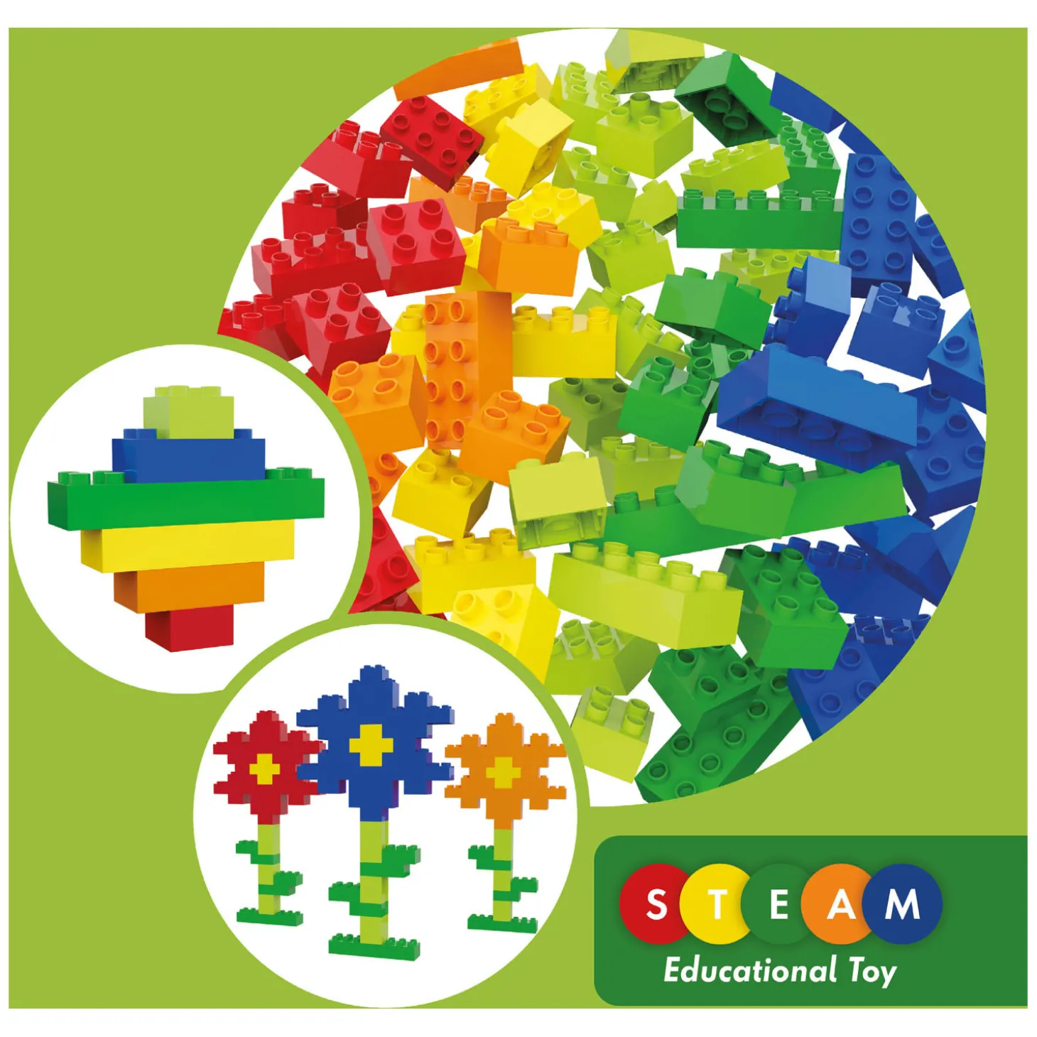 Hubelino Bouwstenenset - 120dlg.