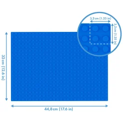 Hubelino Grondplaat Blauw, 560 noppen