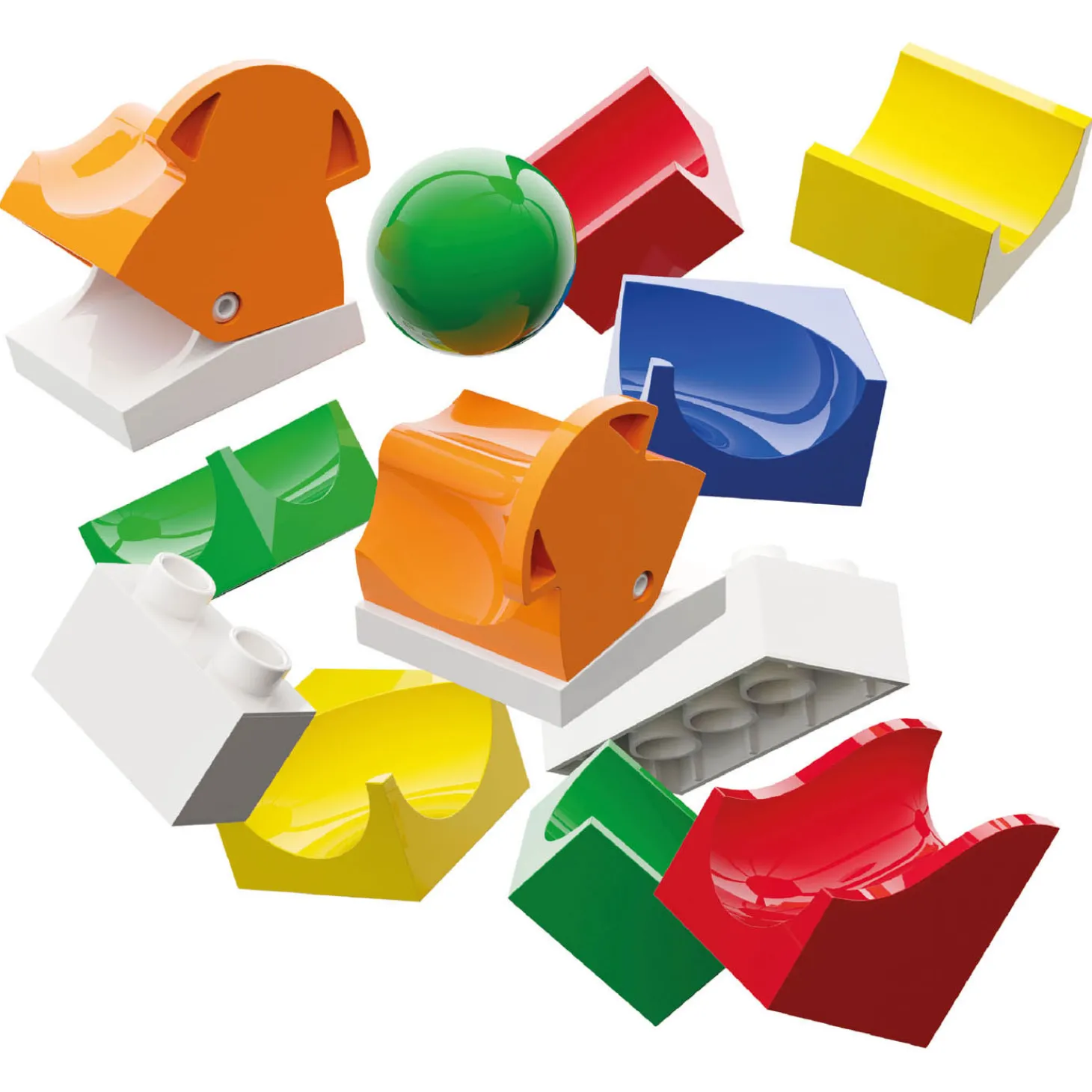 Hubelino Knikkerbaan Aanvulset Wissel - 43dlg.