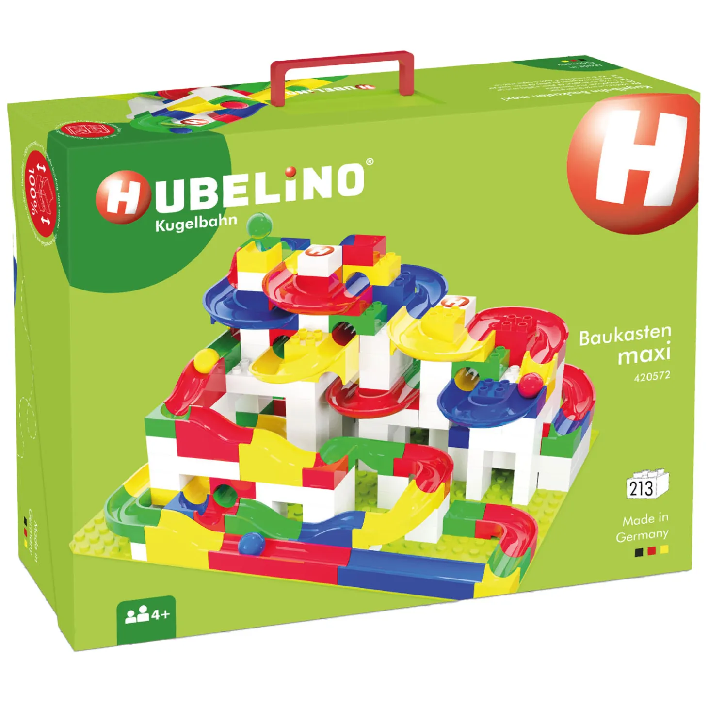 Hubelino Knikkerbaan Maxi Bouwset - 213dlg.