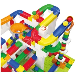 Hubelino Knikkerbaan Mega Bouwset, 585dlg.