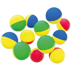 Hubelino Knikkers Twee Kleuren, 12st.