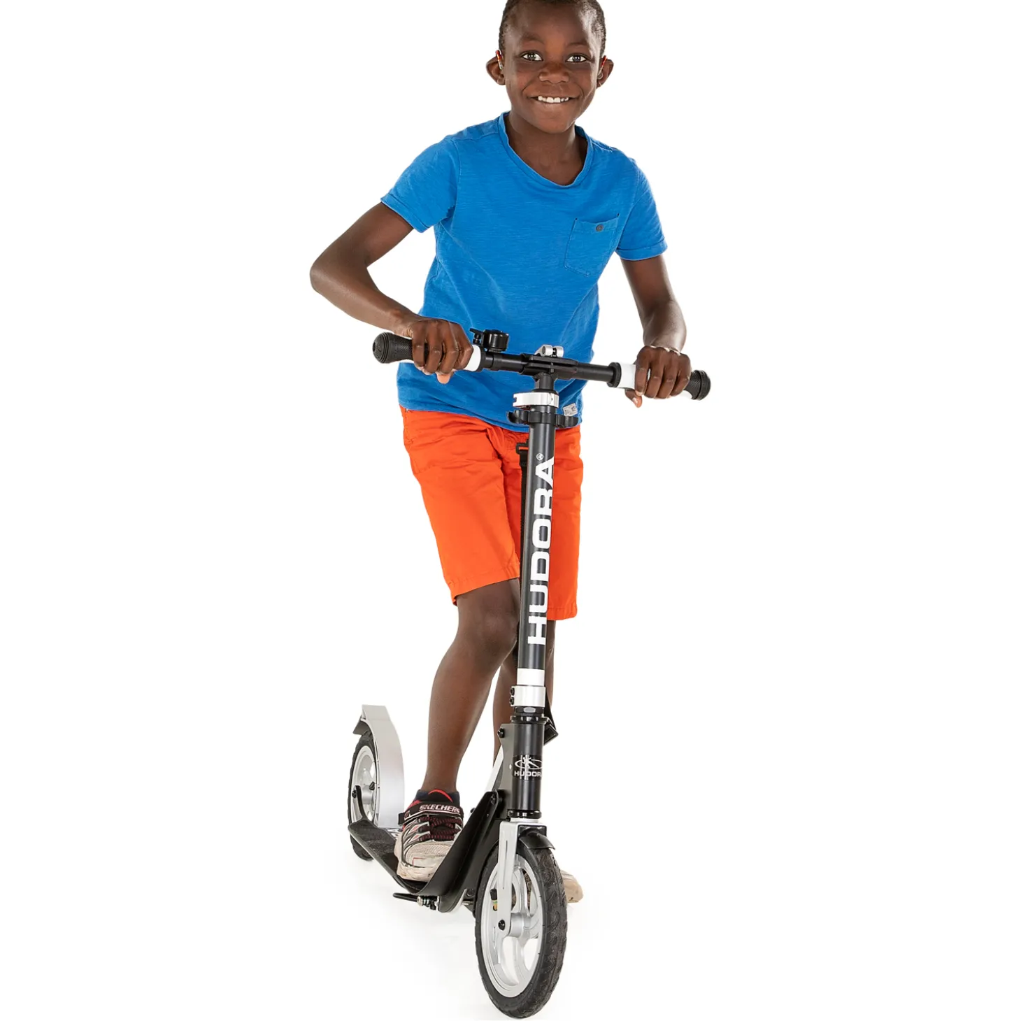 HUDORA Big Wheel Air 230 Step - Zwart