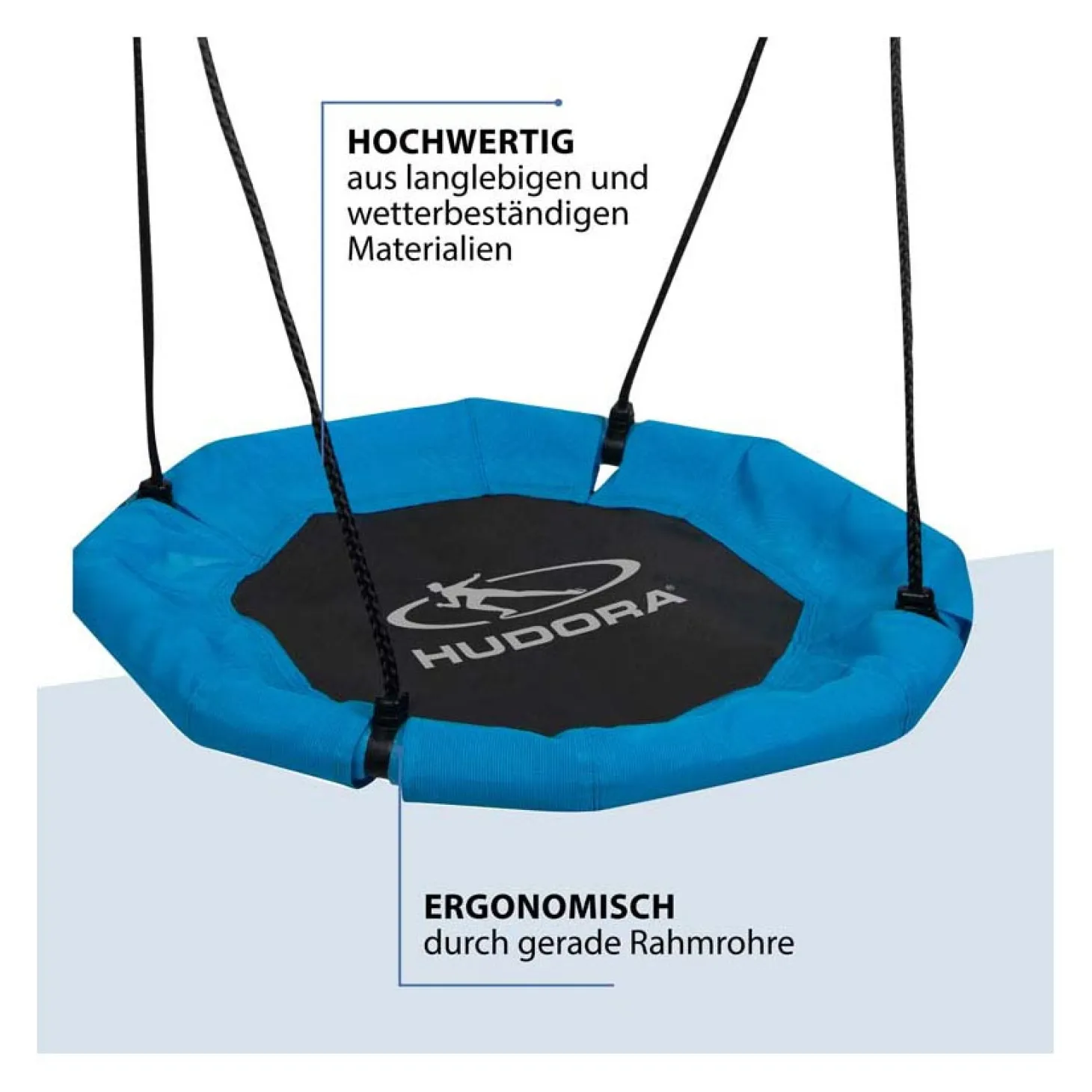 HUDORA Nestschommel Octagon 70