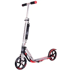 HUDORA Scooter Big Wheel Step RX205 - Zwart/Rood