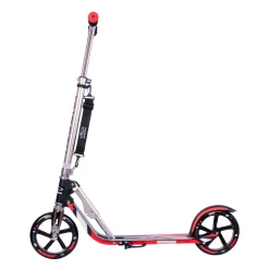 HUDORA Scooter Big Wheel Step RX205 - Zwart/Rood