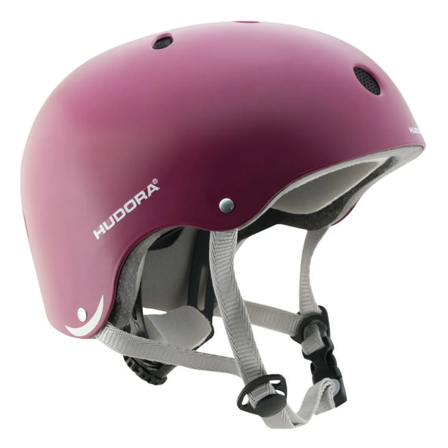 HUDORA Skate Helm - Berry S (51-55)