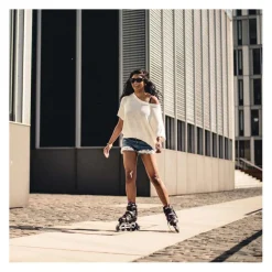 HUDORA Skeelers Leon Blauw/Zwart, maat 37-40