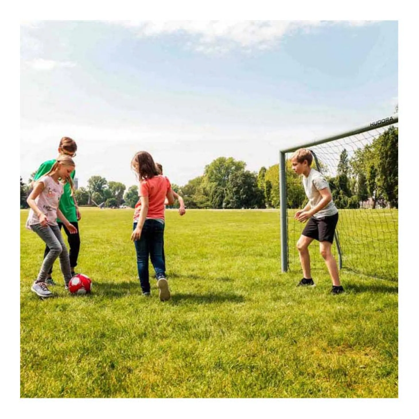 HUDORA Voetbaldoel Expert 300