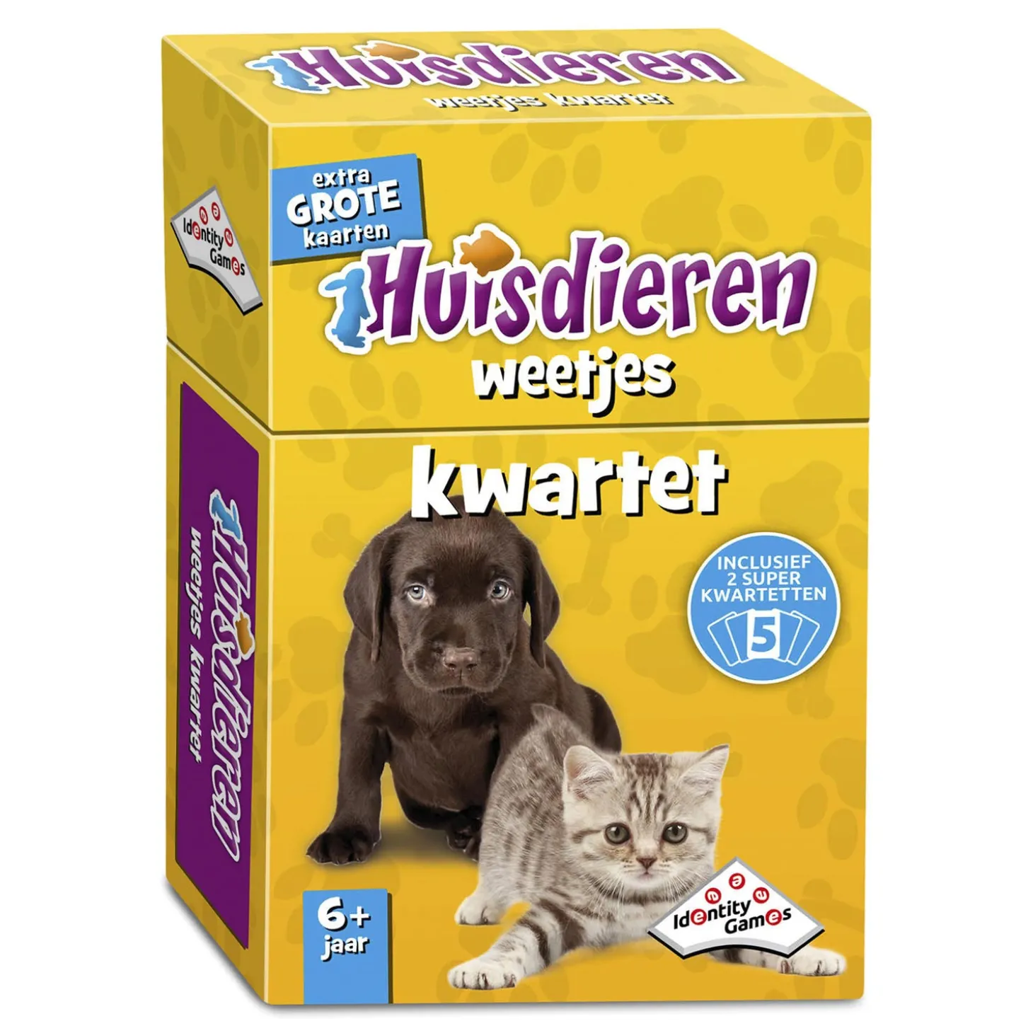 Huisdieren Weetjes Kwartet