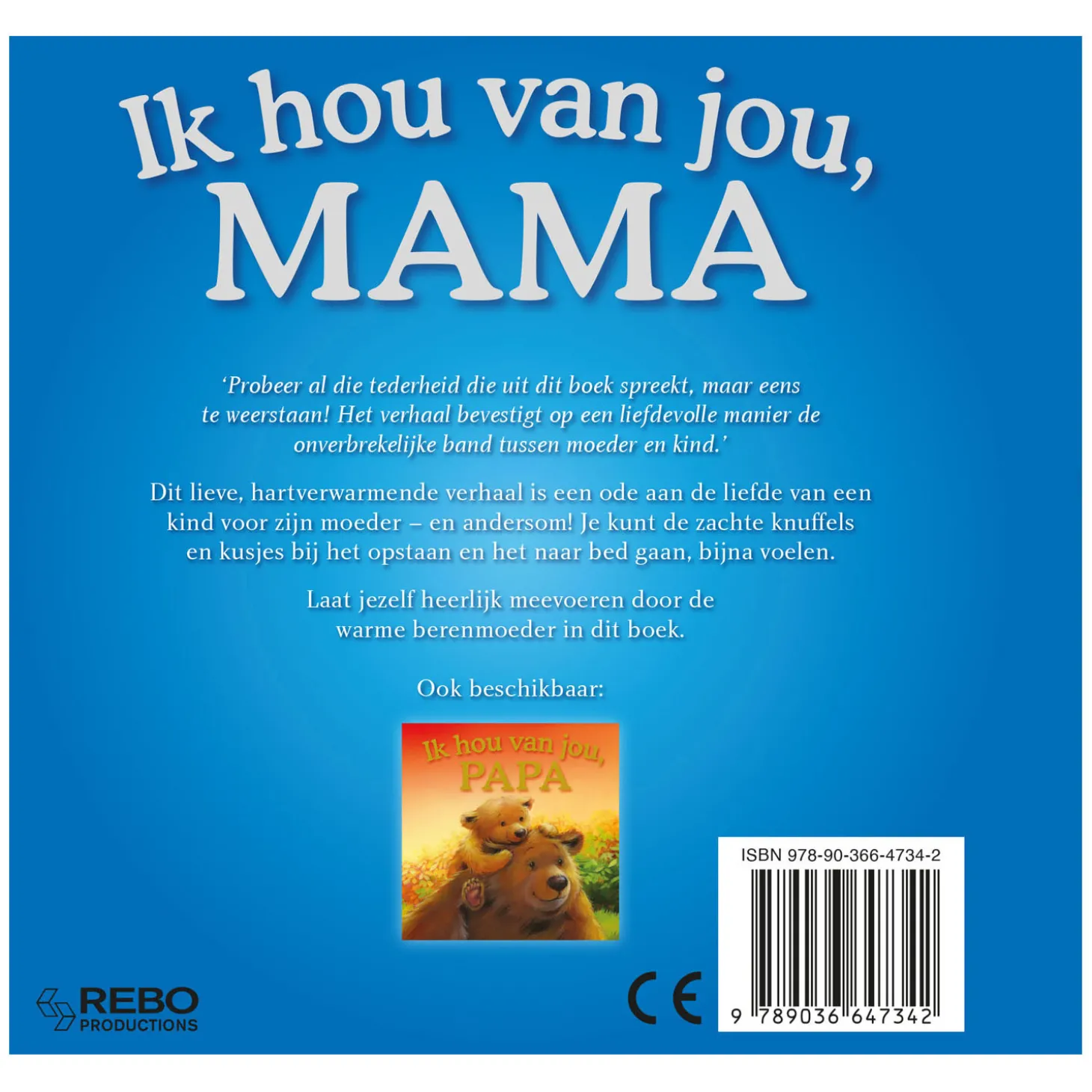 Ik Hou Van Jou, Mama - Kartonboek