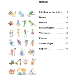 Ik Kan 101 Dingen Tekenen met Vingerverf Hobbyboek