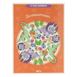 Ik Kleur Mandala's Dinosaurussen