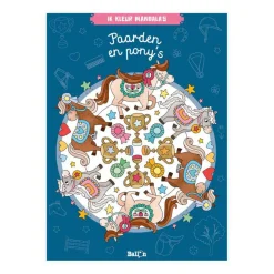 Ik Kleur Mandala's Paarden en pony's - Kleurboek