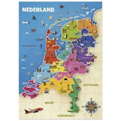 Ik Leer Kaart van Nederland
