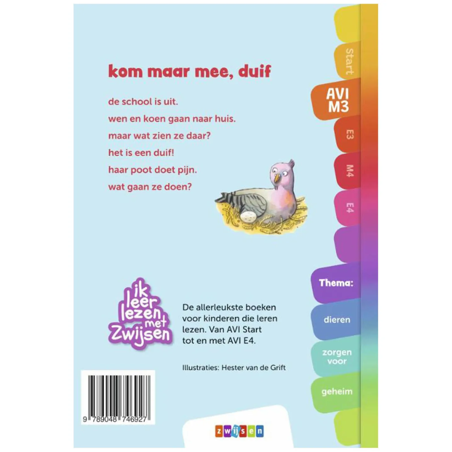 Ik leer lezen - kom maar mee duif (AVI-M3)