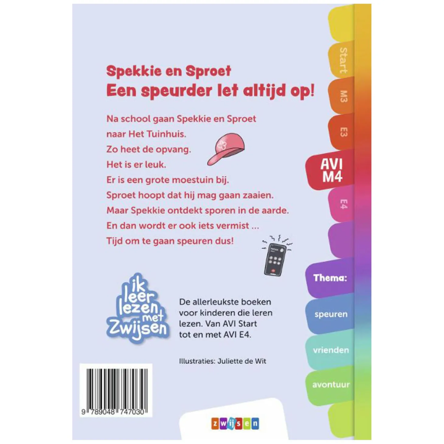 Ik leer lezen Spekkie en Sproet, Een speurder let altijd op! (AVI-M4)