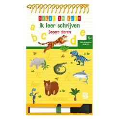 Ik Leer Schrijven Stoere Dieren