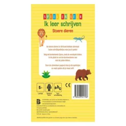 Ik Leer Schrijven Stoere Dieren