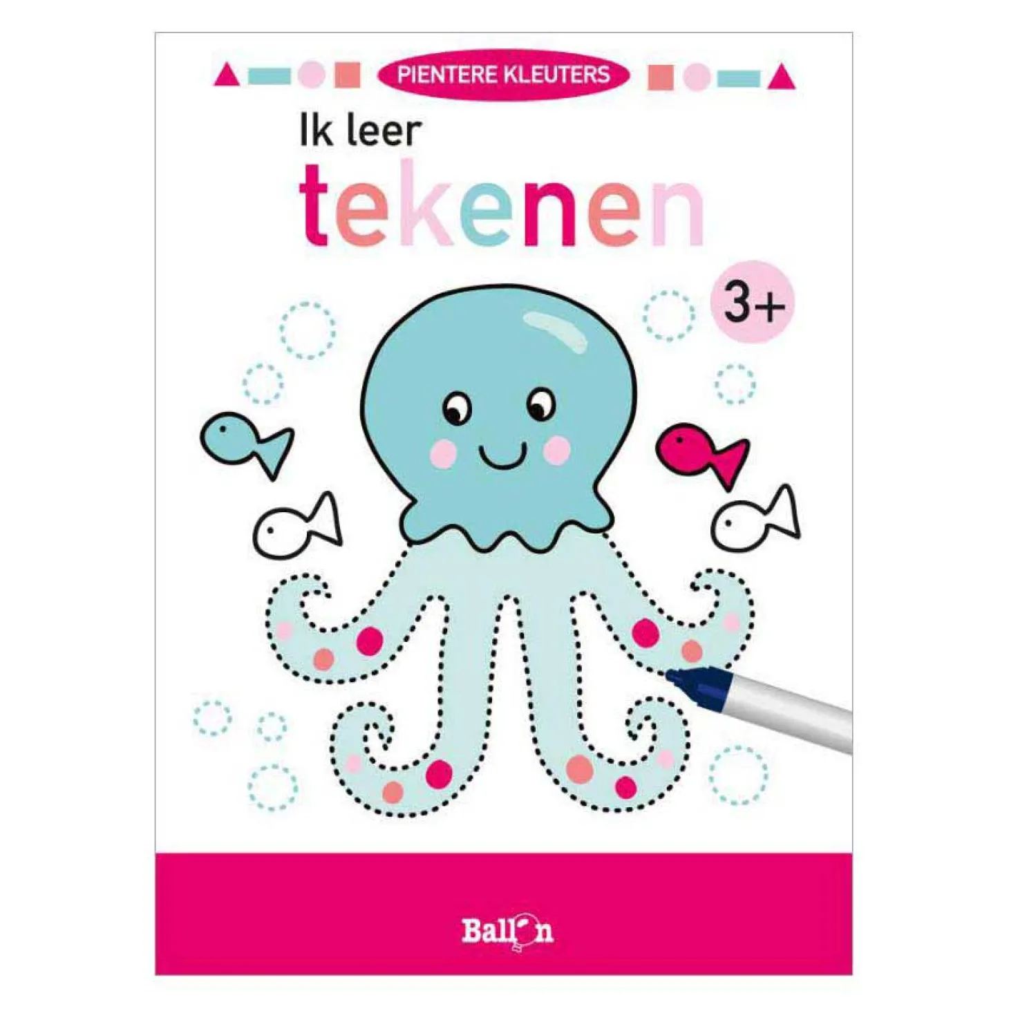 Ik leer Tekenen Wipe and Clean 3+