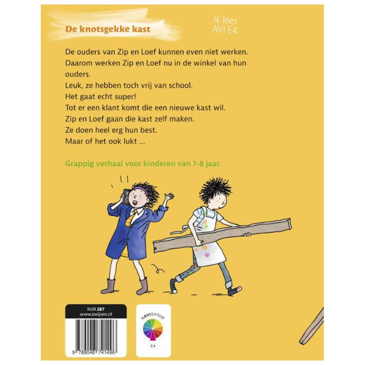 Ik lees AVI - De knotsgekke kast (AVI-E4)