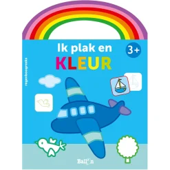 Ik Plak en Kleur - Vliegtuig