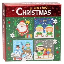 4in1 Puzzel Kerst