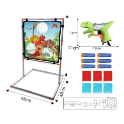 2in1 Schieten & Gooien Dino