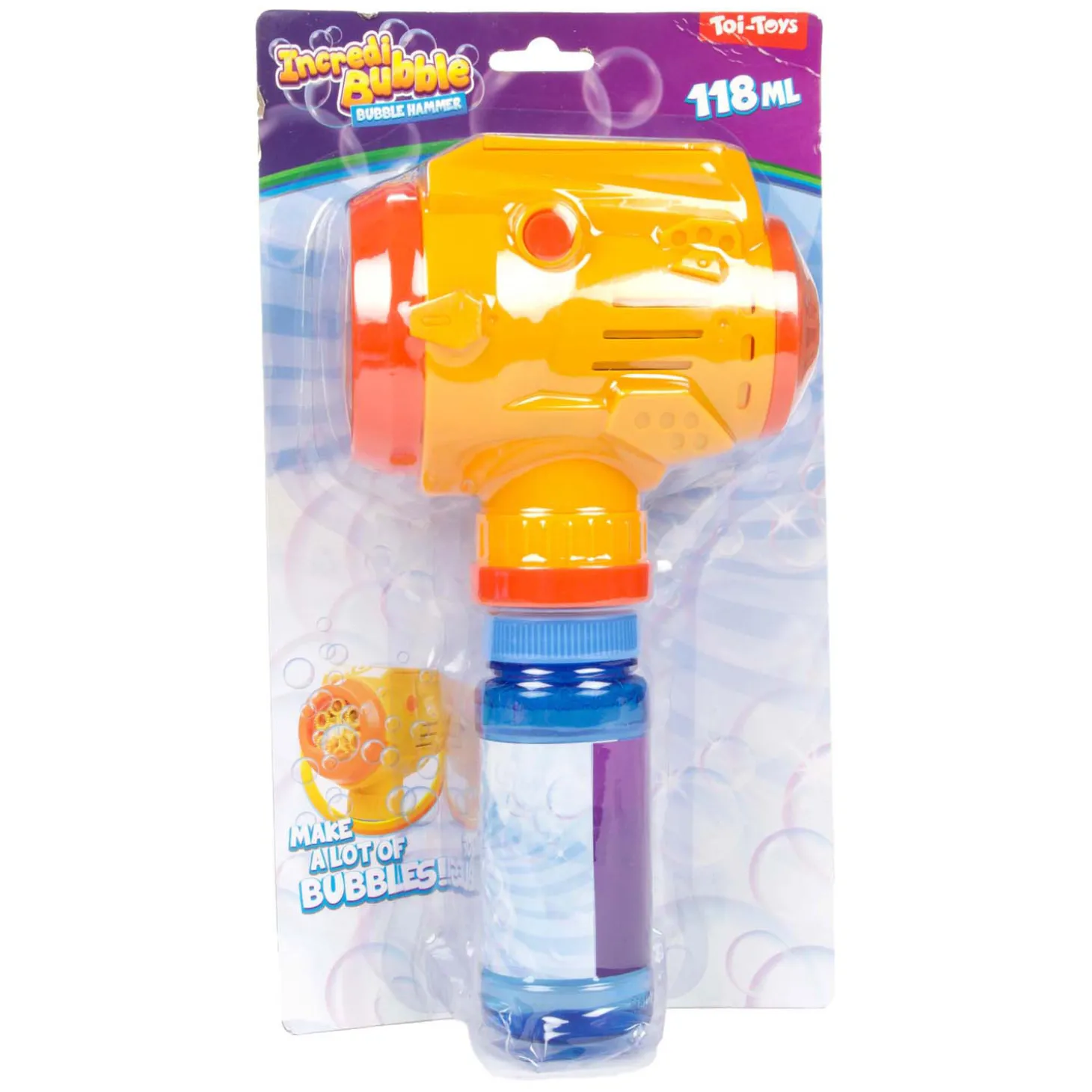 Incredibubble Bellenblaaspistool Hamer